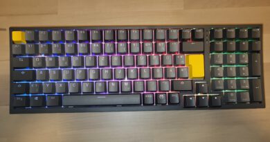 Unboxing Documentation of the Endorfy Celeris 1800 DE Mechanical Keyboard