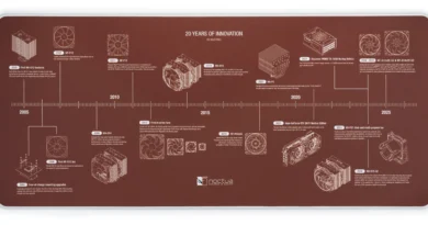 Noctua celebrates 20-year anniversary with new website and desk mat