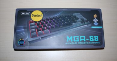 Unboxing: Raijintek RJK MGA-68 – Aluminum Magnetic Keyboard (DE Layout)