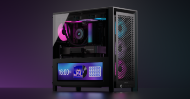 Vorstellung des FRAME 4000D LCD RS ARGB mit integriertem XENEON EDGE – sowie LCD-Montagekits zum Aufrüsten bestehender FRAME 4000D/5000D-Gehäuse