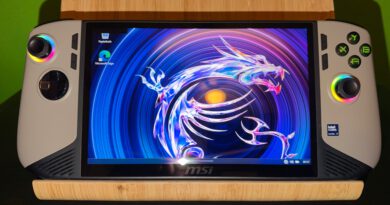 MSI Center M auf dem MSI Claw 8 AI+