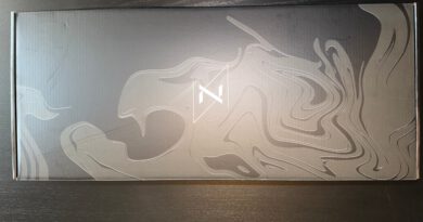 Nyfter Nyfpad XXL Sakura Schwarz im technischen Unboxing: 900 x 500 Millimeter zwischen Packaging, Materialkunde und Schreibtisch-Realität