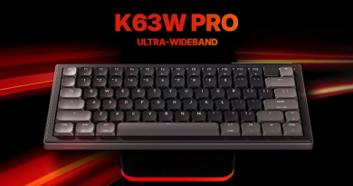 CHERRY XTRFY veröffentlicht Ultra-Wideband-Gaming-Tastatur K63W Pro Compact